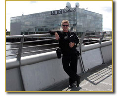 Hamish Burgess, Scottish Ambassador for The Ka'iulani Project at BBC Scotland, Glasgow