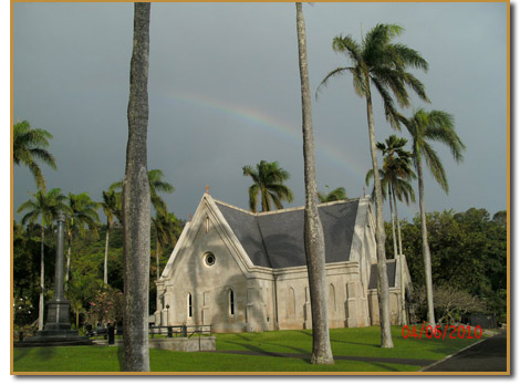 Chapel at Mauna Ala, Royal Mausoleum, Hawaii