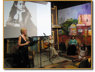 Stage at Storybook Theatre - Ka'iulani Project Presentation